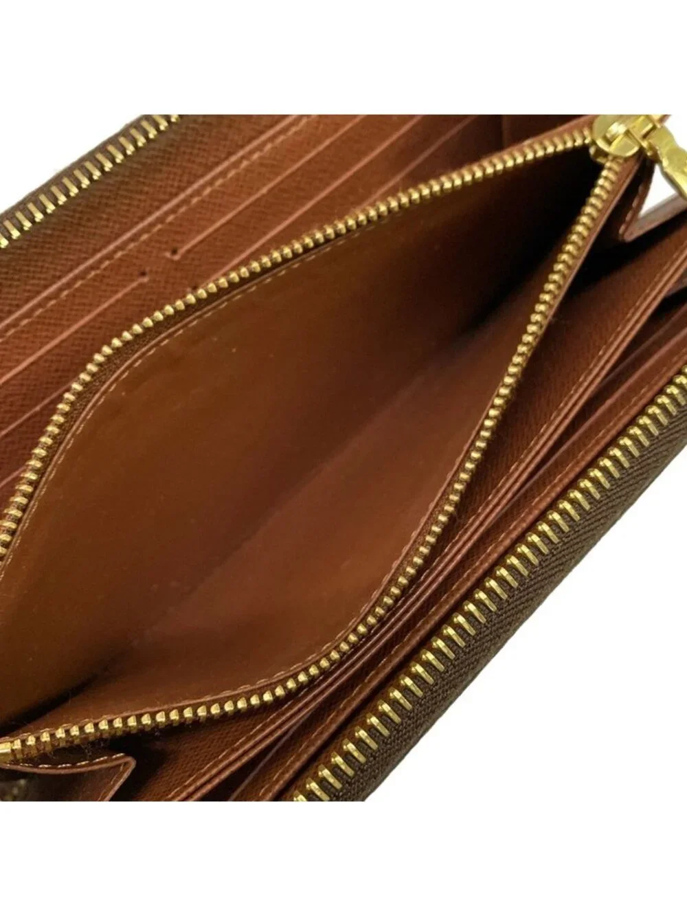 Louis Vuitton Wallet Monogram Zippy Brown